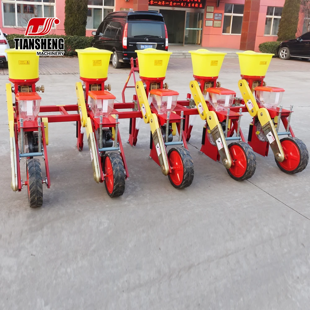 TIANSHENG new products hot selling low price maize planter with tractor
