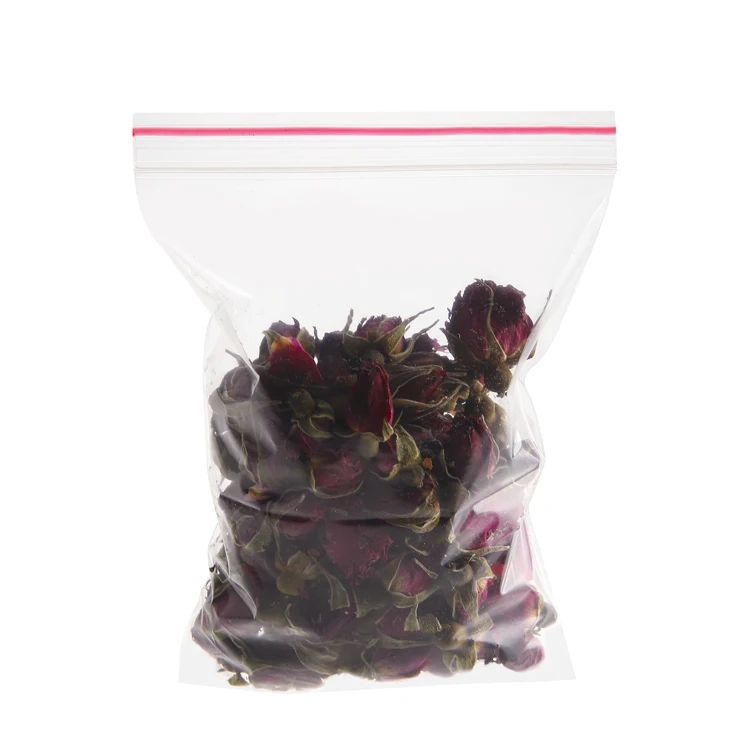 Panic buying transparent self seal plastic pack zip lock pouches zipper bags for food packing