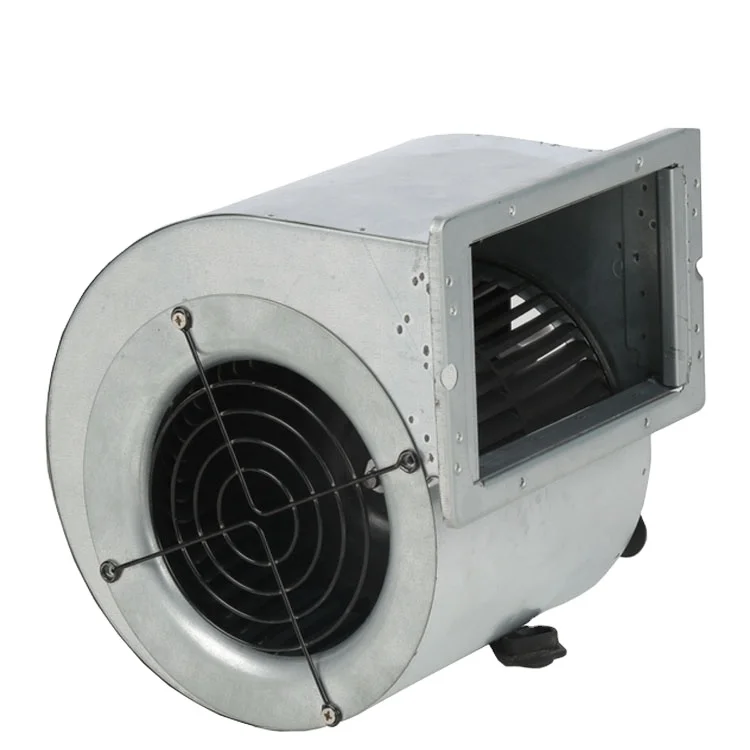  55W DC quiet Brushless centrifugal blower extractor for kitchen with big