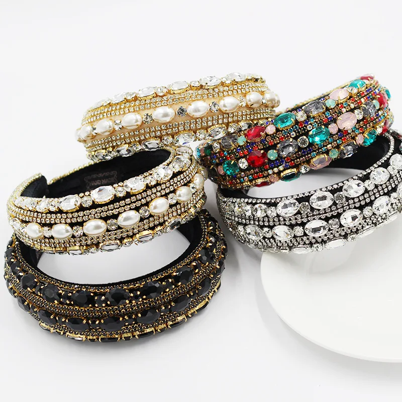 
American styles hair accessories crystal butterfly bling luxury brand hair accessory wholesale 