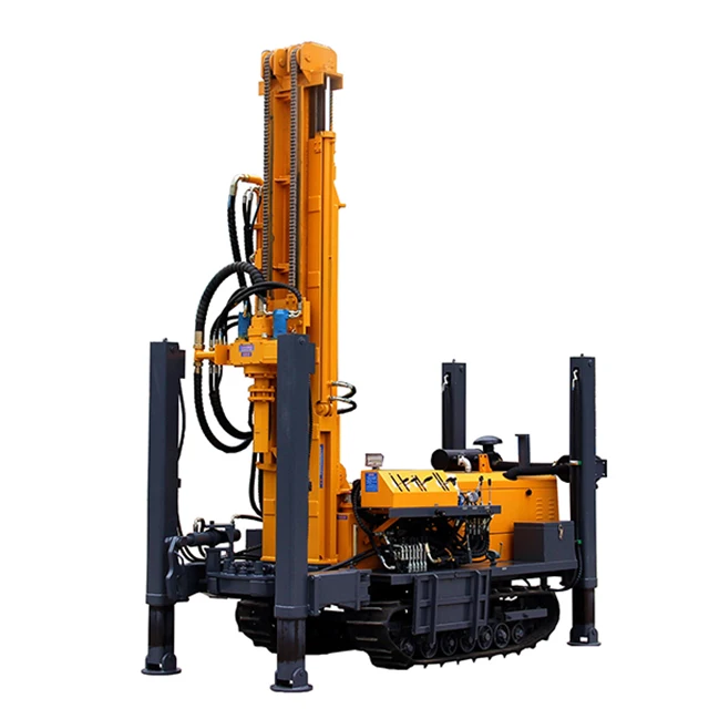 Competitive Price Equipo De Perforadora De Pozo De Agua BSF180R 200m Diesel Hydraulic Bore Hole Water Well Drill Rig Machine