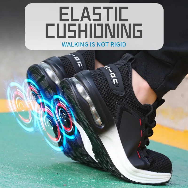 New Wholesale Industrial Safety Equipment Working Labor sneakers safty shoes industry safety Steel toe safety shoes