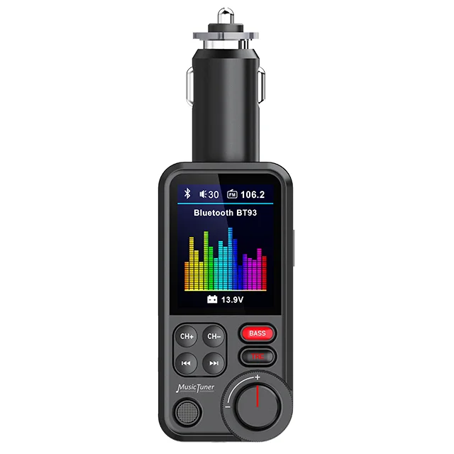 BT93 Bluetooth автомобильный комплект Автомобильный Mp3 плеер FM передатчик для автомобиля трансмиситор de auto Adaptador Para Carro