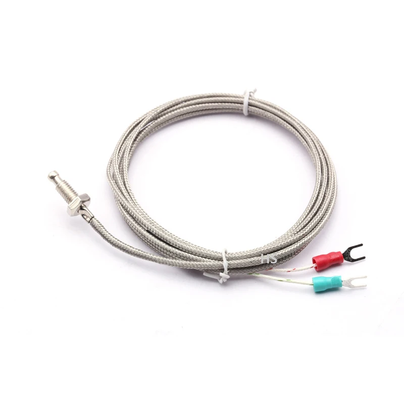 Винтовой термопарный датчик M6 M8 типа K, датчик температуры