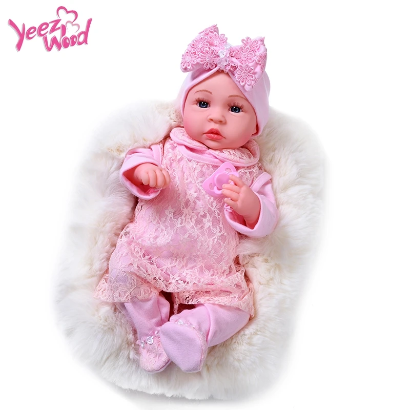 20 Inch 2023 hot saleBy Touch Crying And Laughing Silicone Dolls Baby Reborn Toys  for  kids