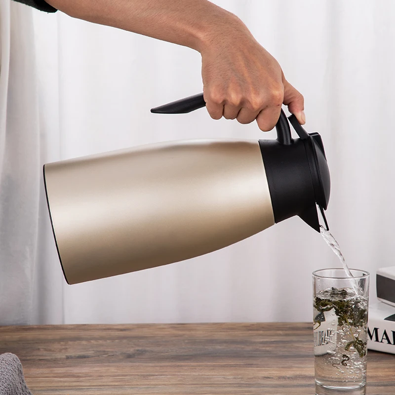 Purple/Red/Silver/Pink/Champaign Gold Water Kettle For Home Coffee Brewing Teapot Kitchen Appliances Thermos Bottle