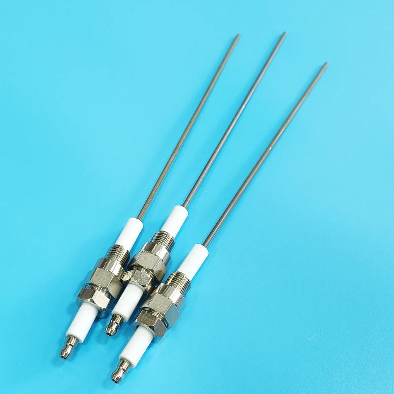 Customized Glazed Ceramic Spark Flame Sensor Ignition For Gas Oven
