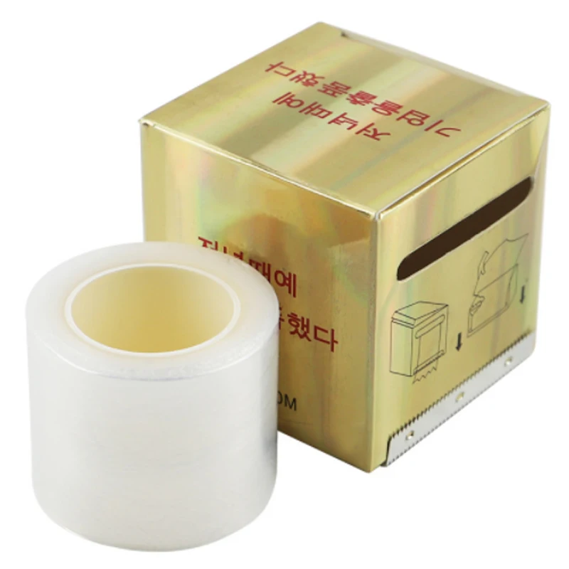 Производство ПВХ прозрачная пластиковая пленка стрейч тату-пленка рулон