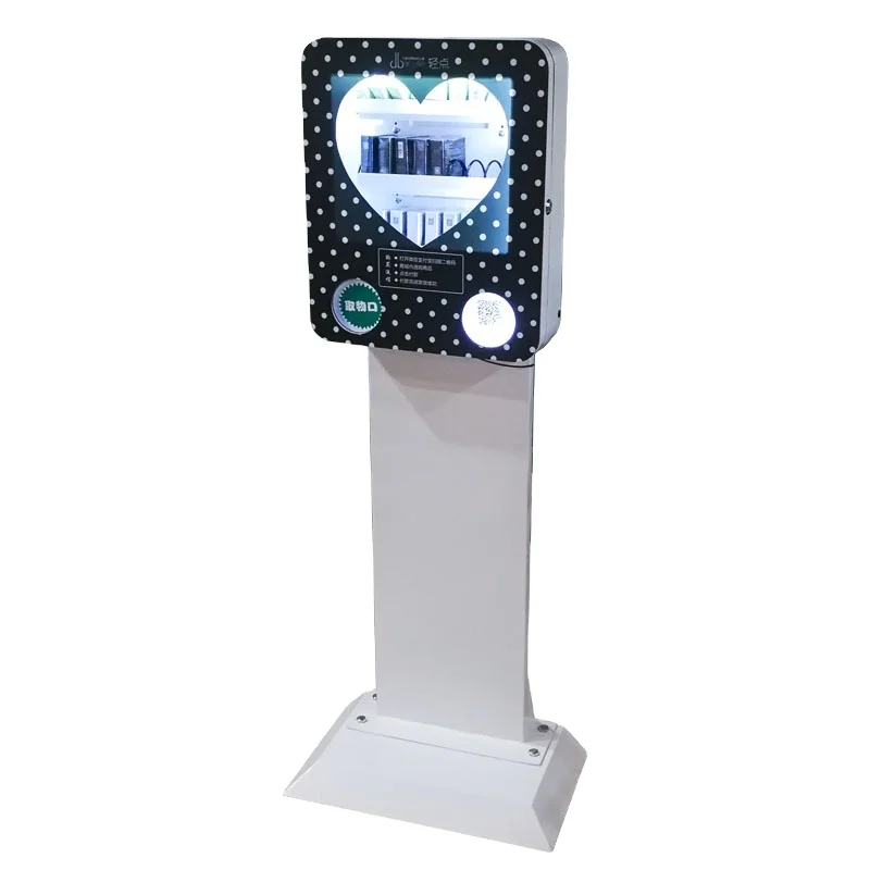 Mini QR Code Payment Hotel Combo Disposable Power Bank Dispenser Vending Machine