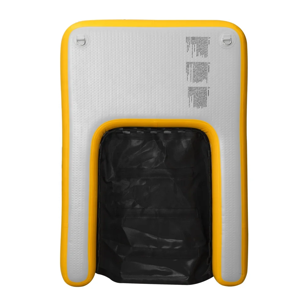 Hot Selling Outdoor Inflatable Stand Up Dog Ramp Big Game Inflatable Water Dog Ramp For Pool And Any Platform