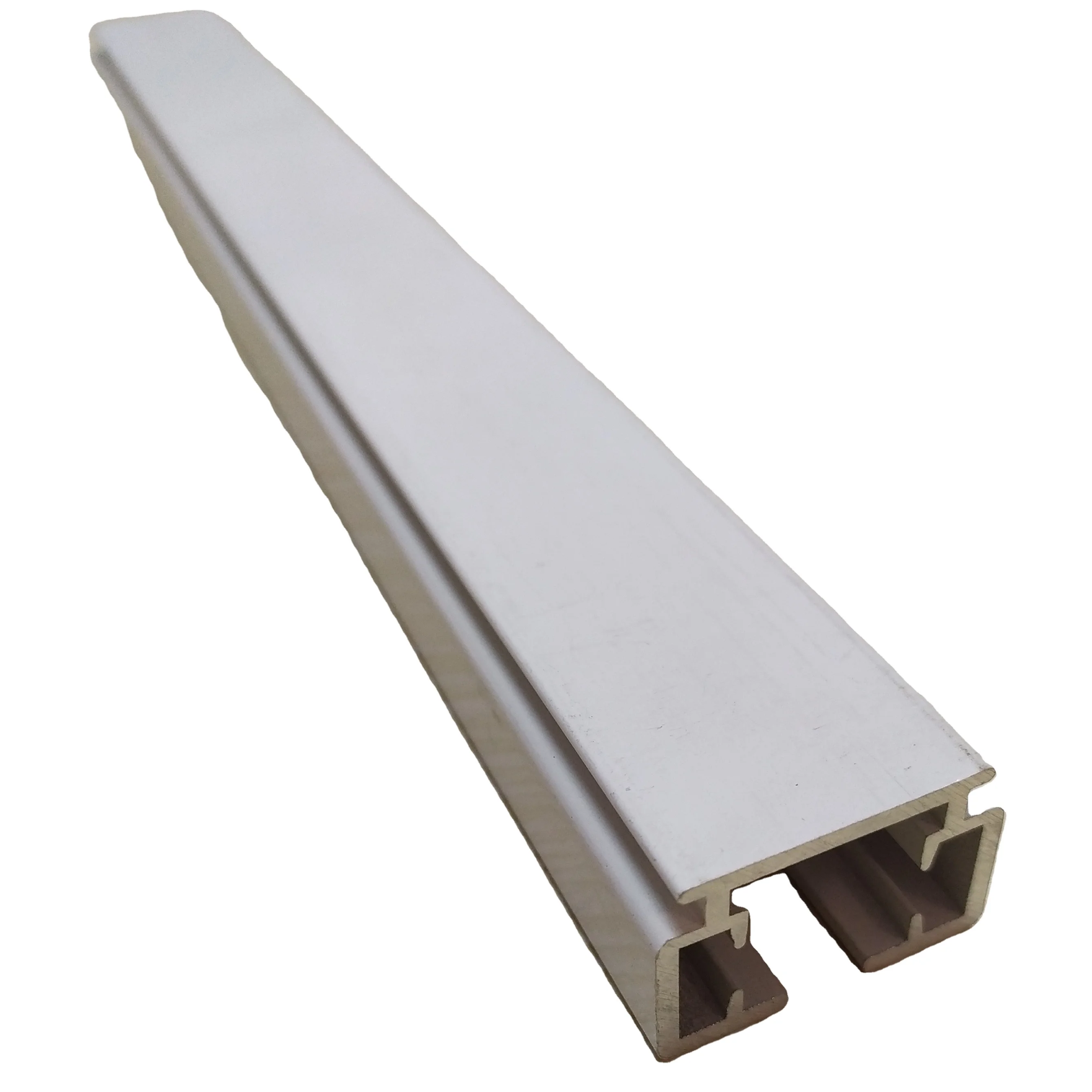 Sand blasting alumina profile  silvery white aluminium profile  aluminium profile