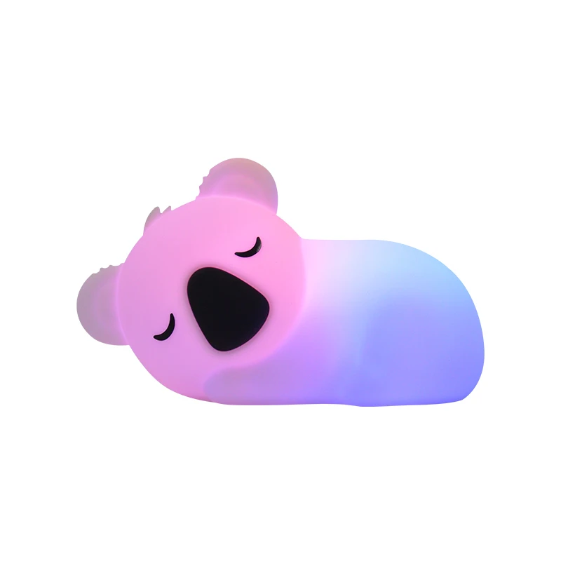 Cute Creative Lying Down LED Night Lights Cute Animal Shape Penguin Bed Lamp for Kids Living room Holiday Gift