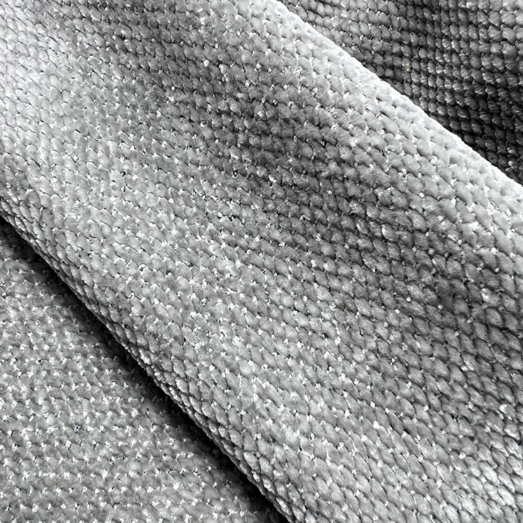 Wholesale Chenille Sofa Fabric New Manufacture Sofa Furniture Fabric Upholstery Plush Chenille Fabric