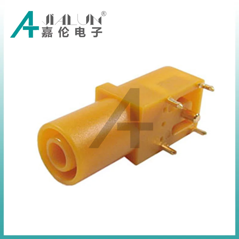 JIALUN Shrouded Socket Mates with Plugs 4mm Banana Jack PCB Plug