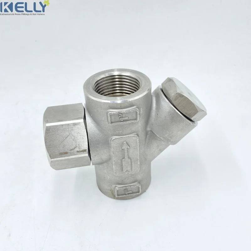 Y12X-16P Stainless steel 304/316L air reducing valve with pressure gauge