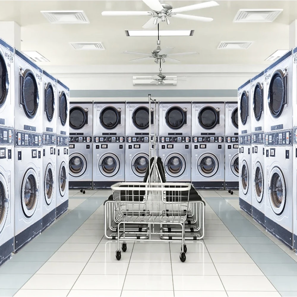 Commercial Self Service Laundromat Coin Laundry Washing Machine and Dryer Equipment Price for Starting a Business