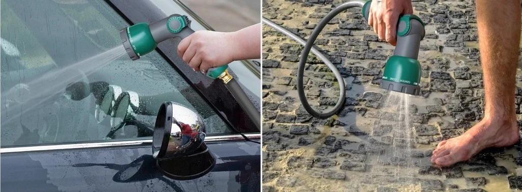 10M Wall Mounted Garden Hose Reel With Auto Lock and Slow Retractable Garden Watering Automatic Rewind Water Hose Reel