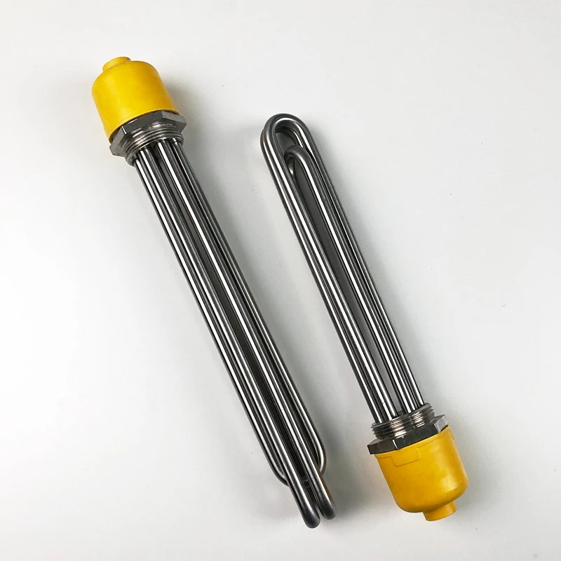 Industrial rod tube tubular stainless steel 3KW 6KW 9KW water immersion heater electric heating element