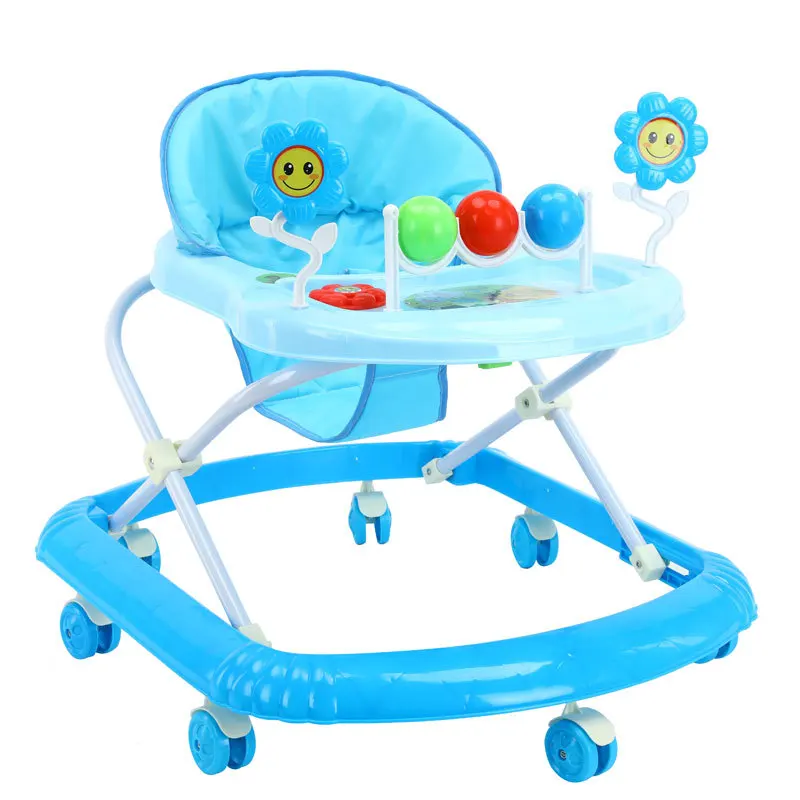 Simple Trolley Baby Pusher toys/Baby Walker With Music Toddle Walker/Folding Baby Walker Sitting Posture Learning Walker