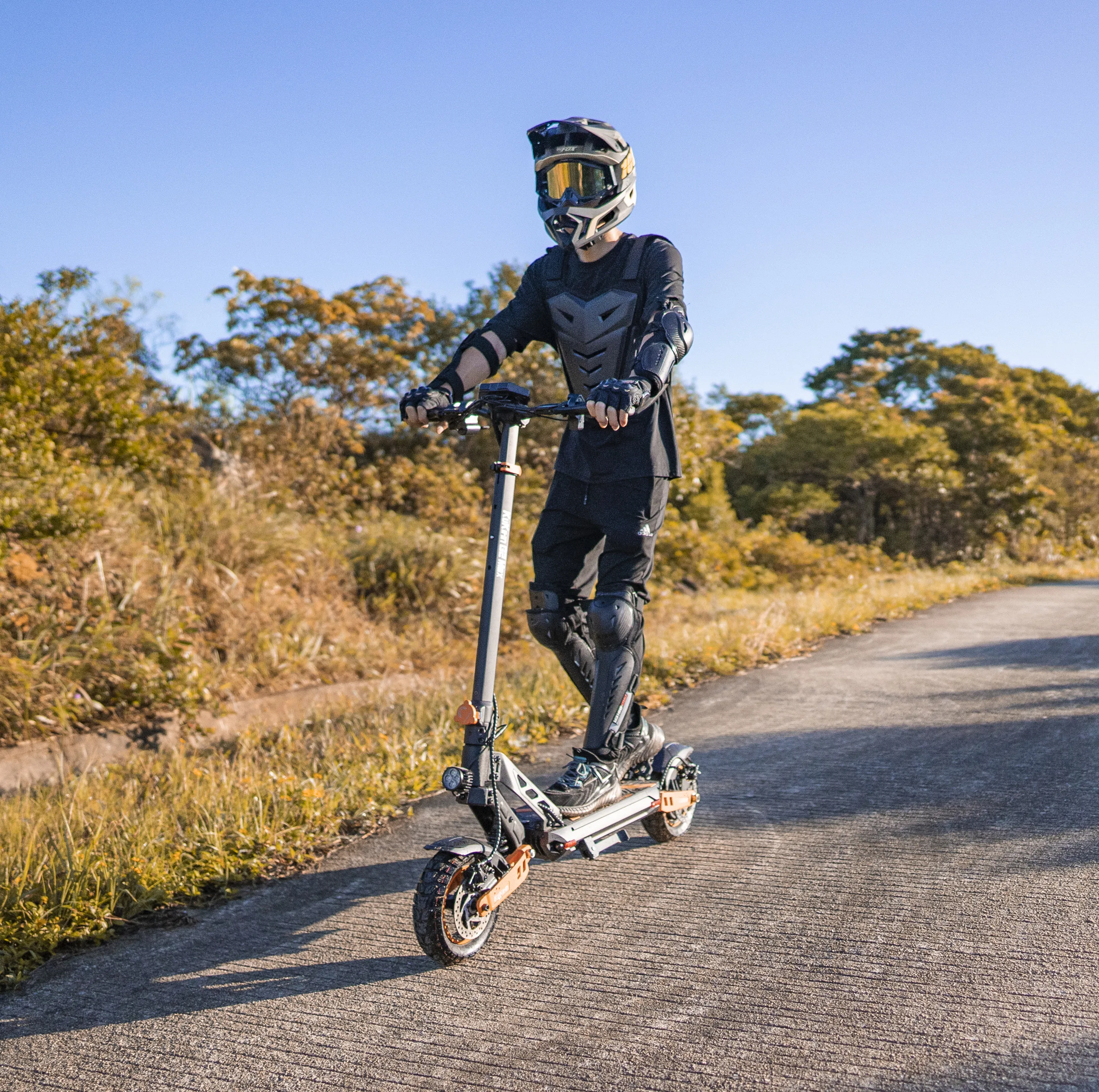 2024 electric scooter EU in stock Dropshipping Long range 20AH 80km range kukirin G2 MAX electric scooter free shipping