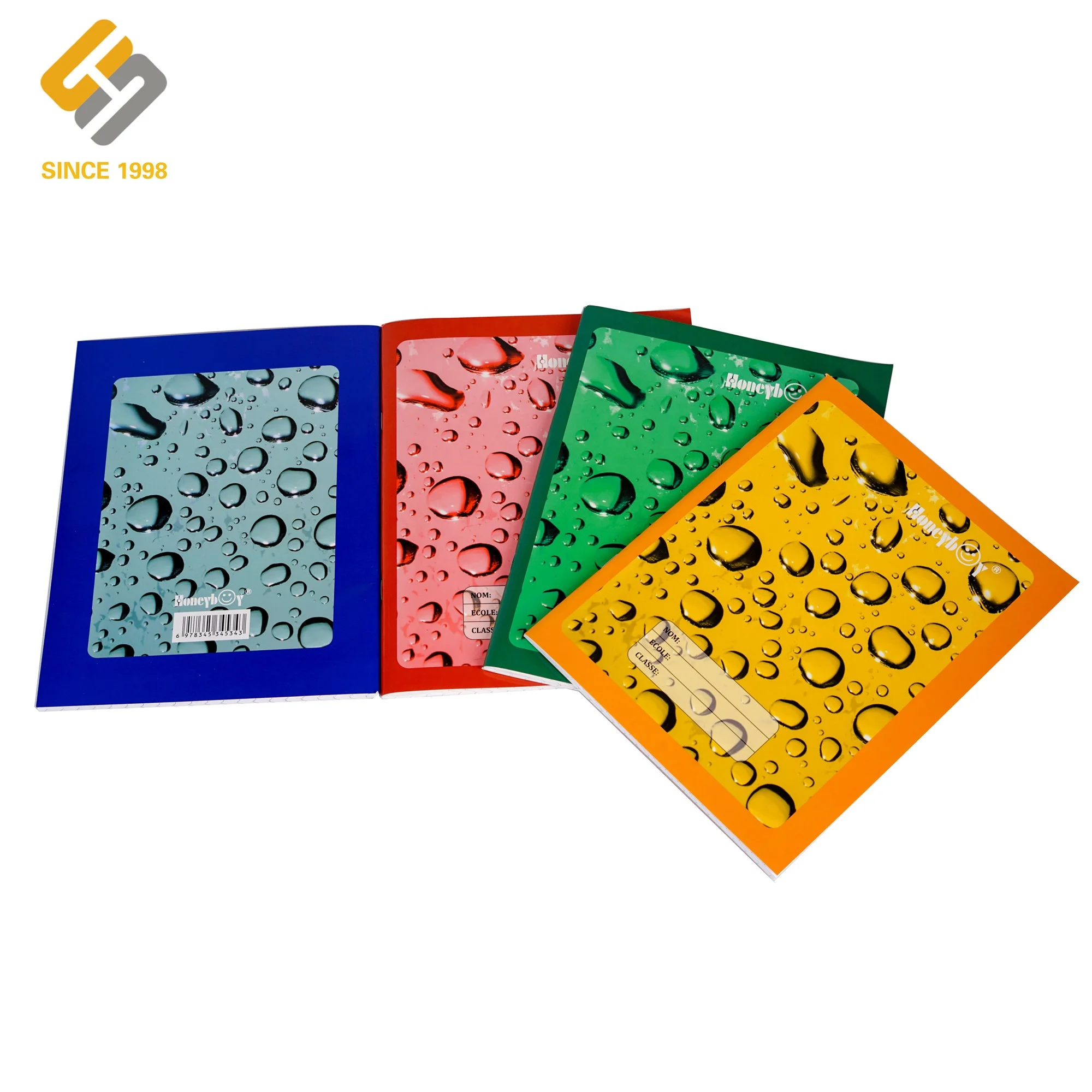 single line / french exercise school copybook a4