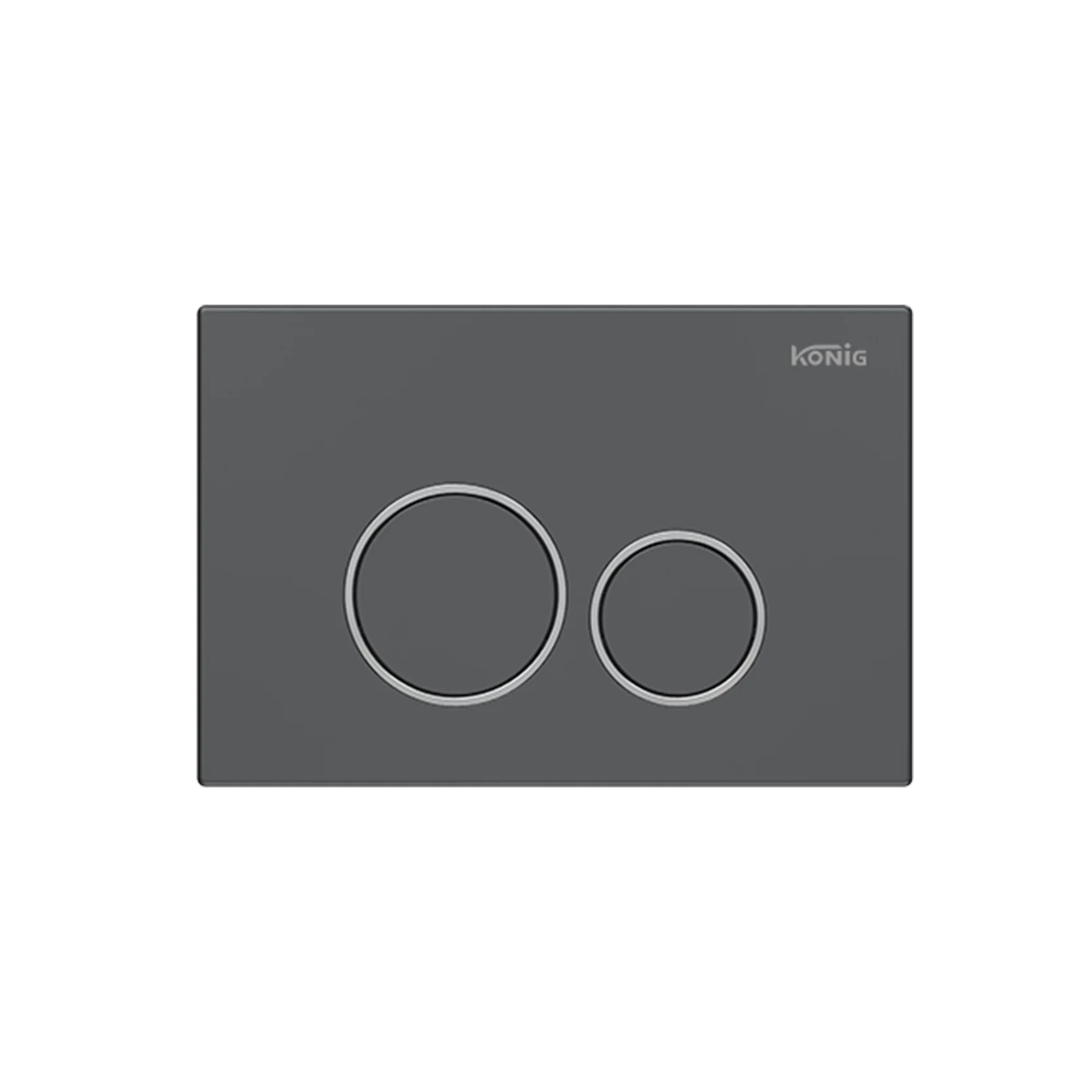 Easy release champagne gold ABS toilet flush panel round circle push button dual flush plate for sigma50s concealed cistern