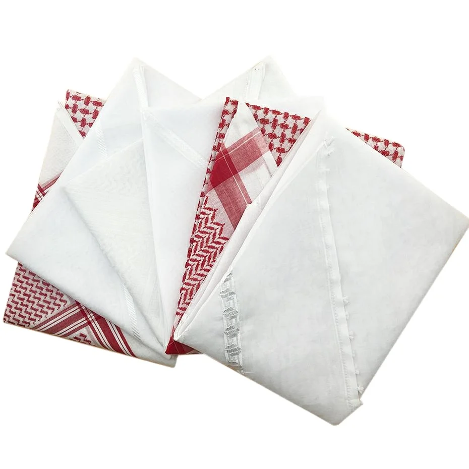 
High quality luxury printed face scarf headscarf Saudi ladies desert yellow striped headscarf 