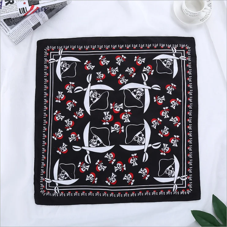 seamless disco chef bandana cap thick cat christmas breast cancer full head orange riding bandana