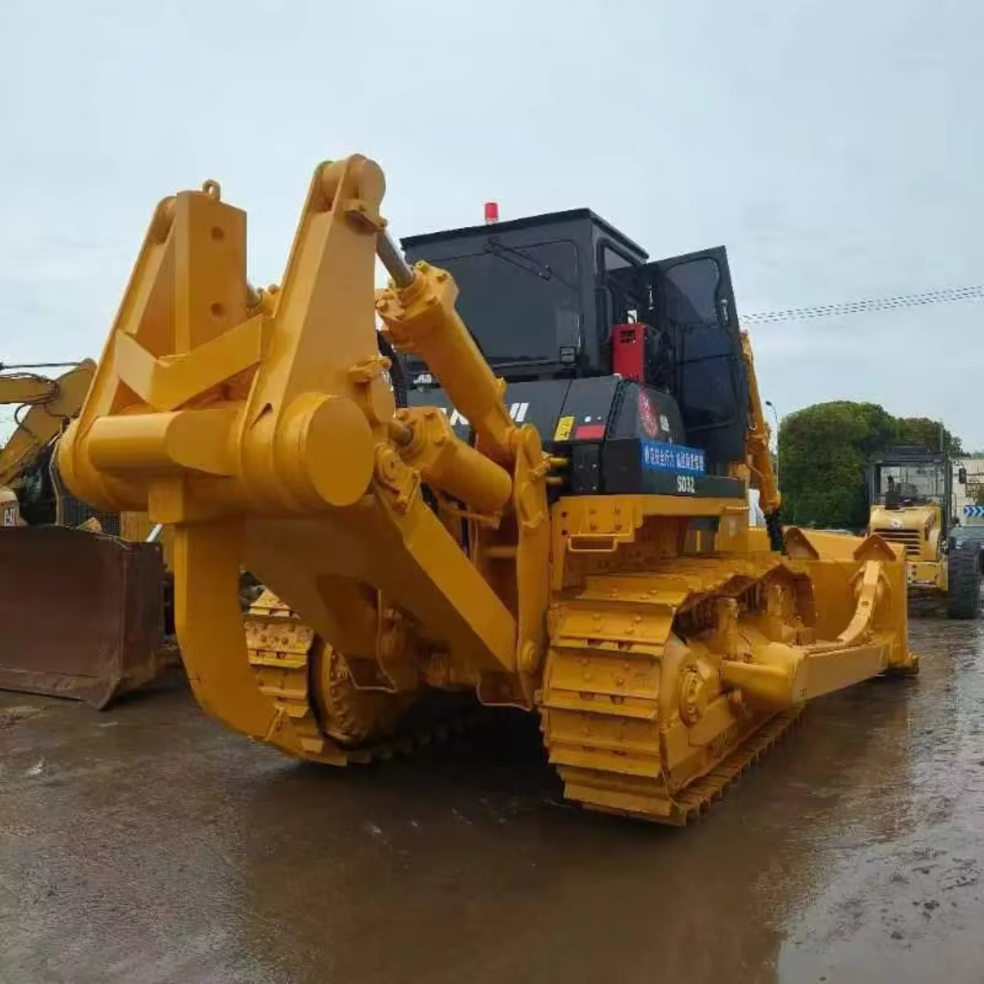 Заводской авторизованный дилер Shantui dozer б/у SD32 320HP большой бульдозер 320hp