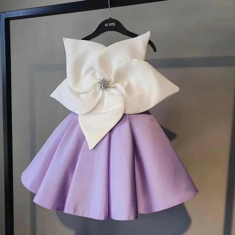 Детская одежда на заказ, детское Пышное Платье на свадьбу, день рождения, детское платье, платья принцессы с цветами для девочек