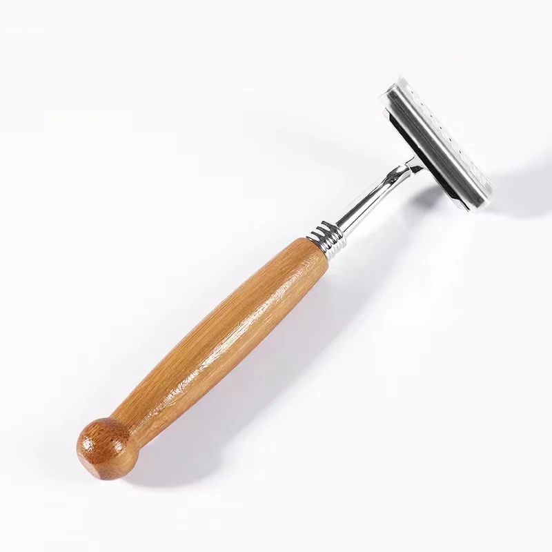 Wholesale High Quality Disposable Eco Bamboo Handle Safety Biodegradable Shaving Razors for Men