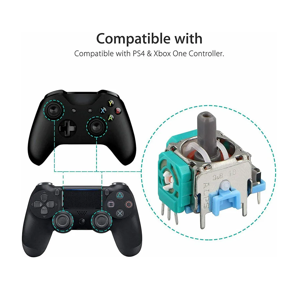 Оригинальный аналоговый 3D-Джойстик OEM замена для контроллера Sony PS4 Dualshock 4 Slim Pro Xbox One