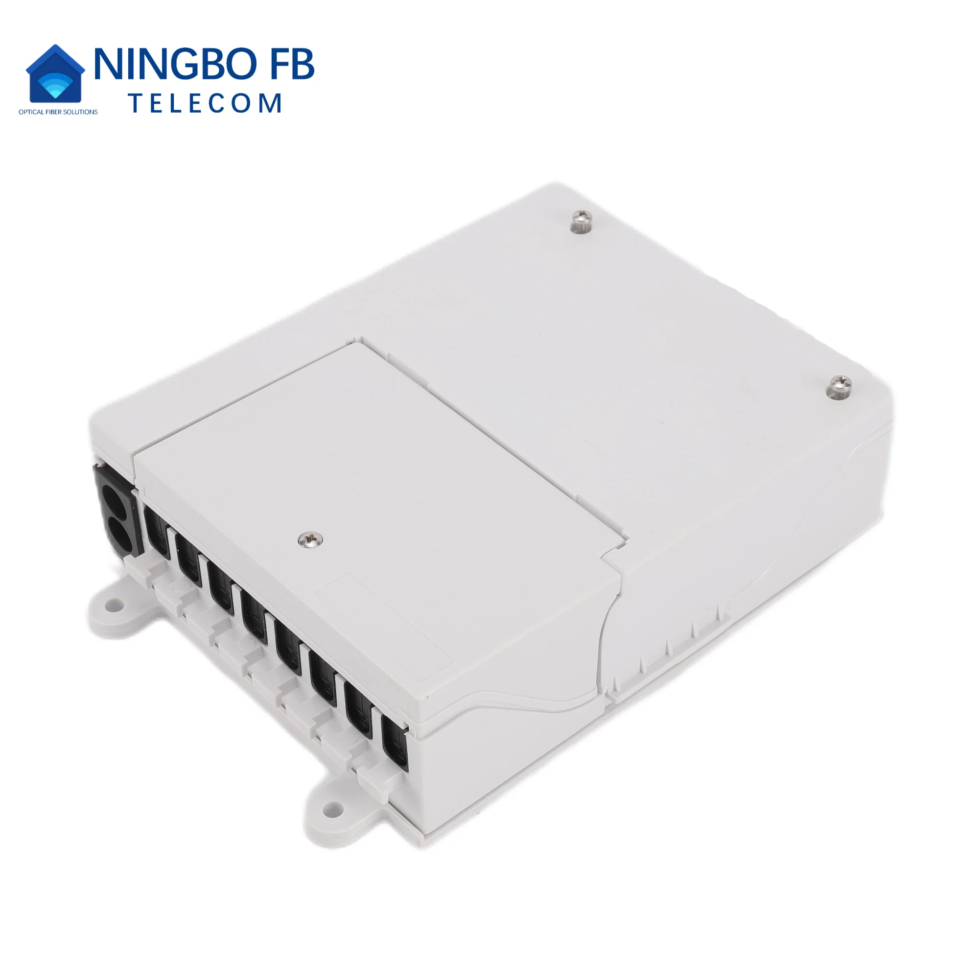 8 port Optical Fibre Terminal Box SC/LC IP65 Wall ABS Box PLC Fiber Optic Splitter Optical Splitter Box
