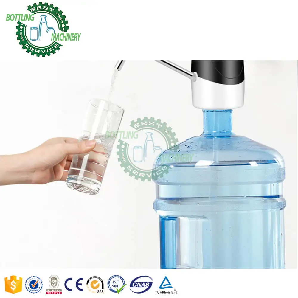 High quality 55mm neck 18.9 Ltr 19 Liter 20 Liters 5 gallon water bottle manual water pump dispenser for school hotel