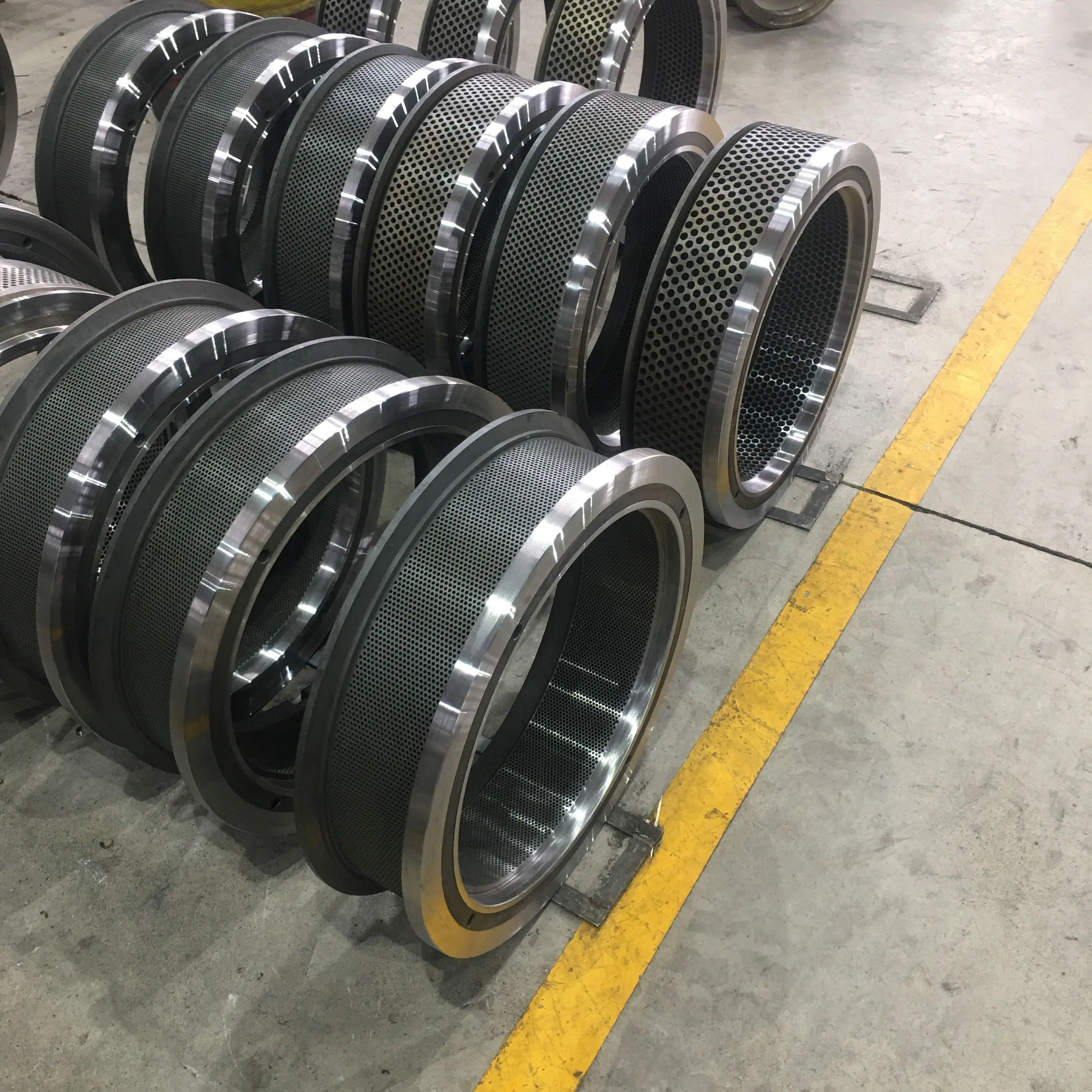 JIUHE customized  ring die mould matrix spare parts for feed pellet machine wood granulator