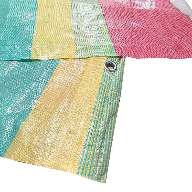 Heavy Duty 4x6m Waterproof Tarpaulin 120G Pe Tarpaulin Polyethylene Fabric Roll Raffia Fabric