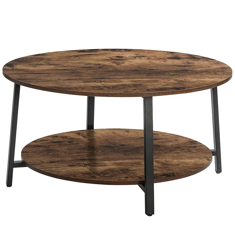 Traditional Chinese Work Table Minimalist Two Tier Tea Table