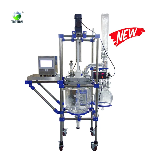 New material Synthetic Extraction Reactor with ultrasonic homogenizer
