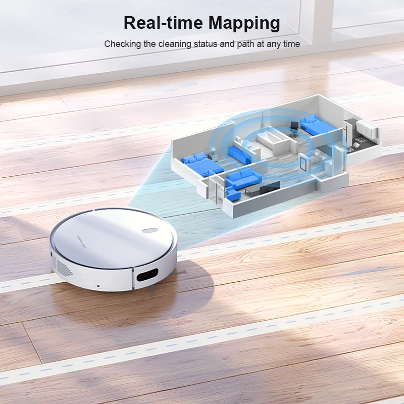JK-F5S Automatic Smart Robot Vacuum Floor Cleaner Household Sweeping Machine Intelligent Vacuum Cleaner