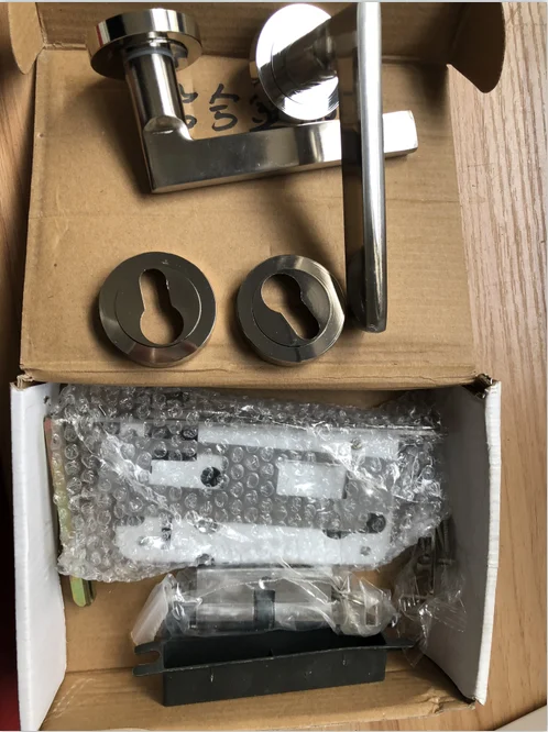 Light oak carved waterproof wood glass door for office