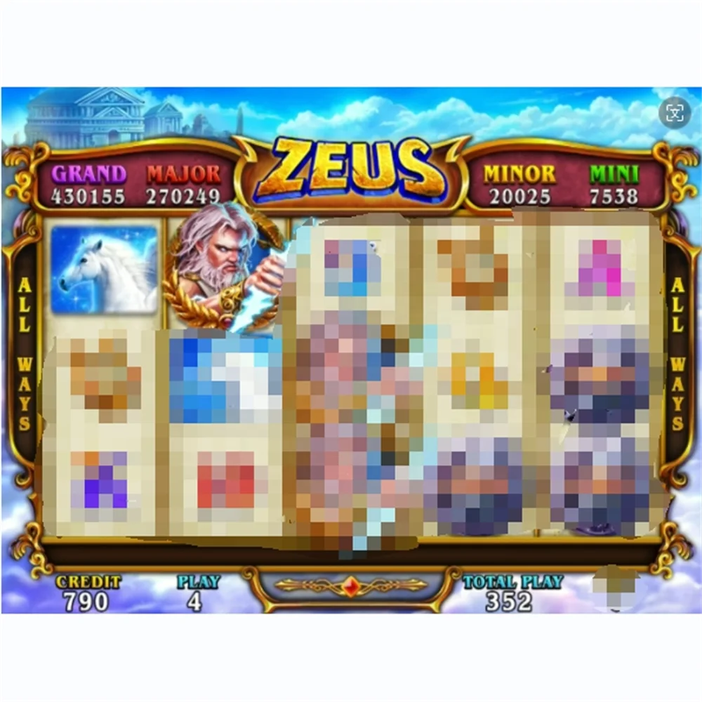 Free shipment-United States IGS Zeus Pcb Board Skill Game Motherboard Coin Operated Skill Game Kit Machine Software