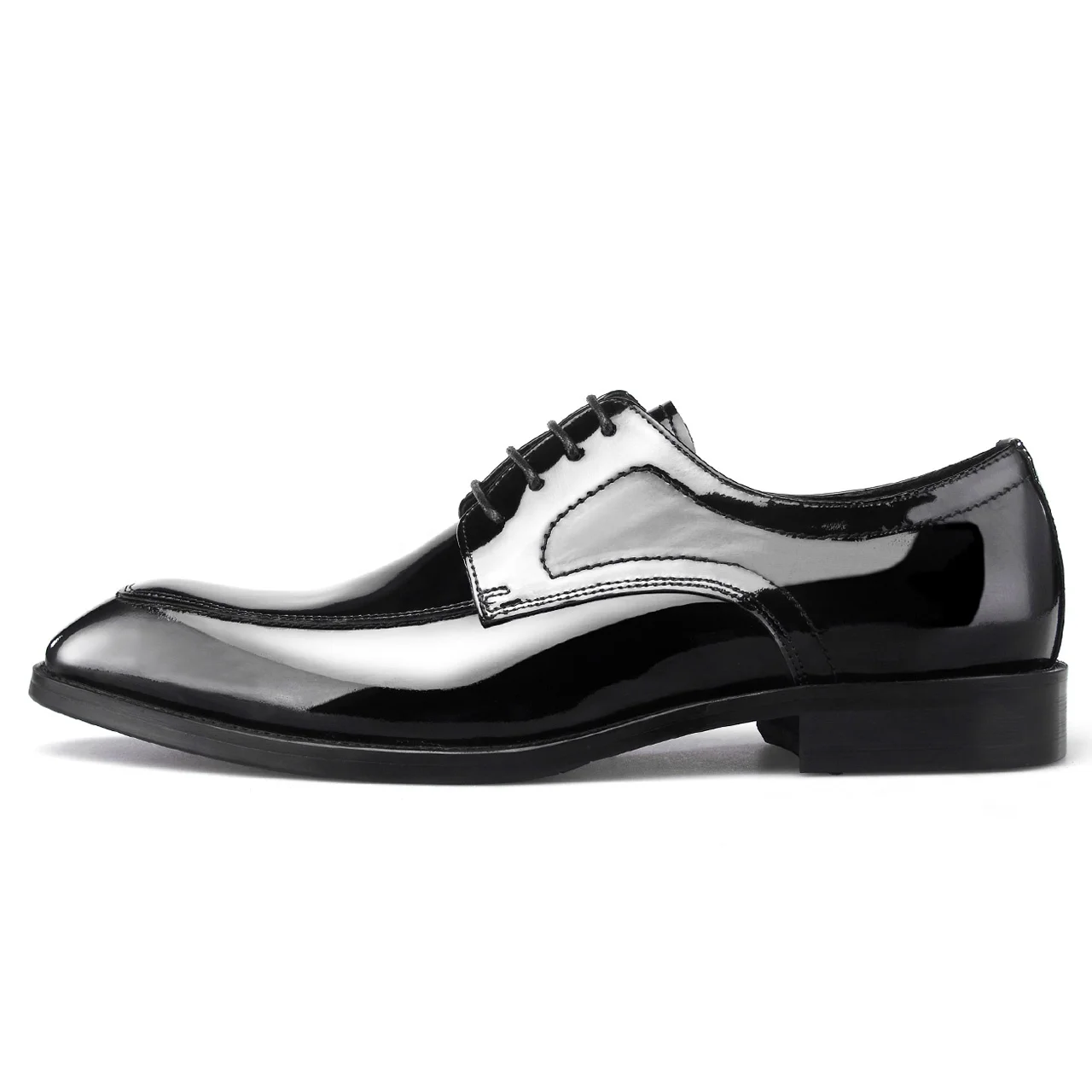 
Cow Leather Upper Anti-slip Rubber Outsole Not Grind Feet Shoe Leather Men Casual Formal Shoes 