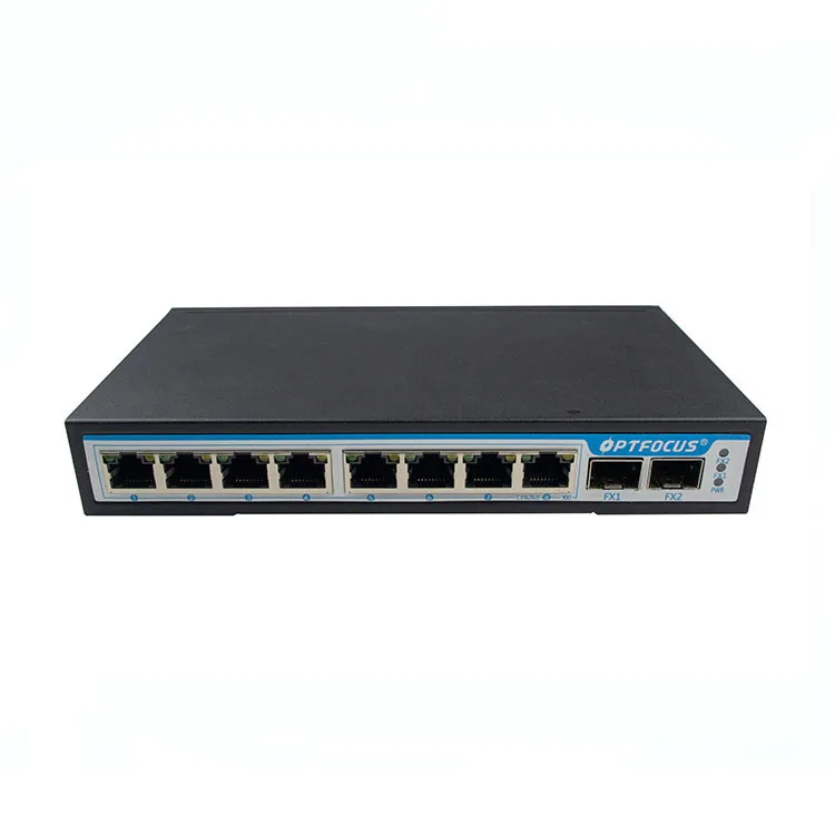10/100/1000 Мбит/с 8 порт коммутатора ethernet волоконно-оптический переключатель