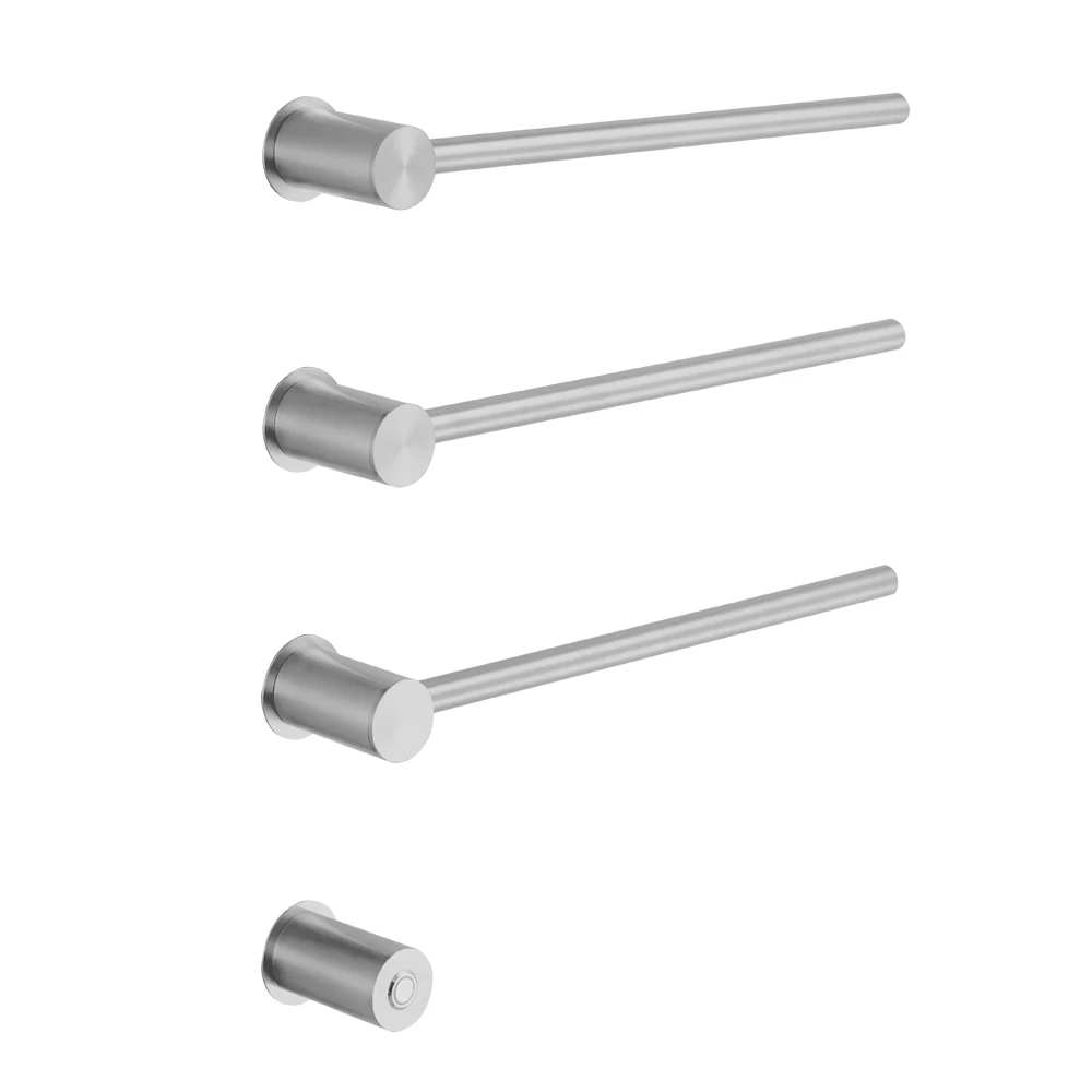 new design electric towel warmer concealed wall-mounted electric towel rail sus304 stainless steel heated towel warmer rack