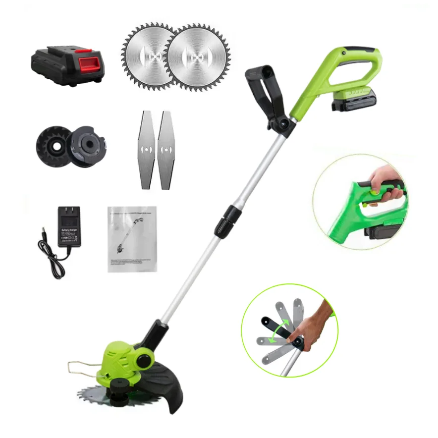 Yuyuan машина для резки бытовой портативный резак травы Голый Инструмент литиевая батарея силовой струны триммер