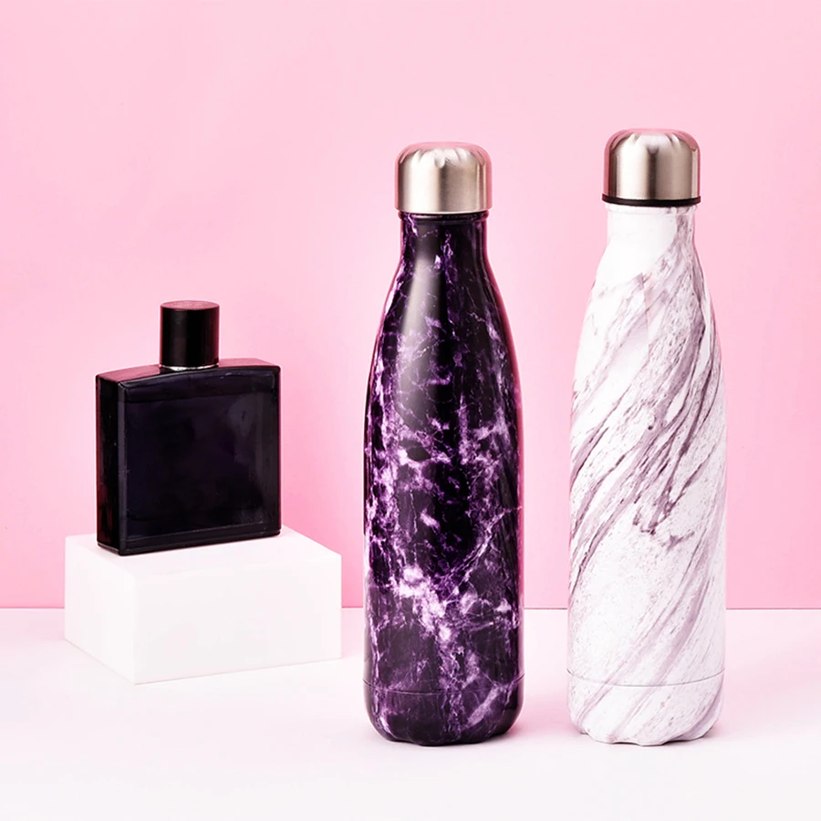 17oz Double Wall Vacuum Insulated Stainless Steel Water Bottle