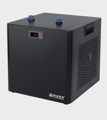 1200 Вт 500L аквариум кулер для воды 1/2hp черный аквариумный охладитель