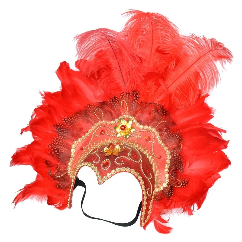 Mardi Gras Women Fancy Hair Accessories Hair Band Dancing Dress Girl Carnival Costume Party Supplies