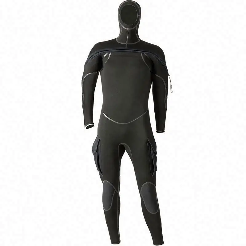 Yamamoto 8Mm Wetsuit Hood Diving Smoothskin Dive Hoods Swimsuit Man With Hoodie Ykk Zipper For Marine Suits 7Mm Suit Men