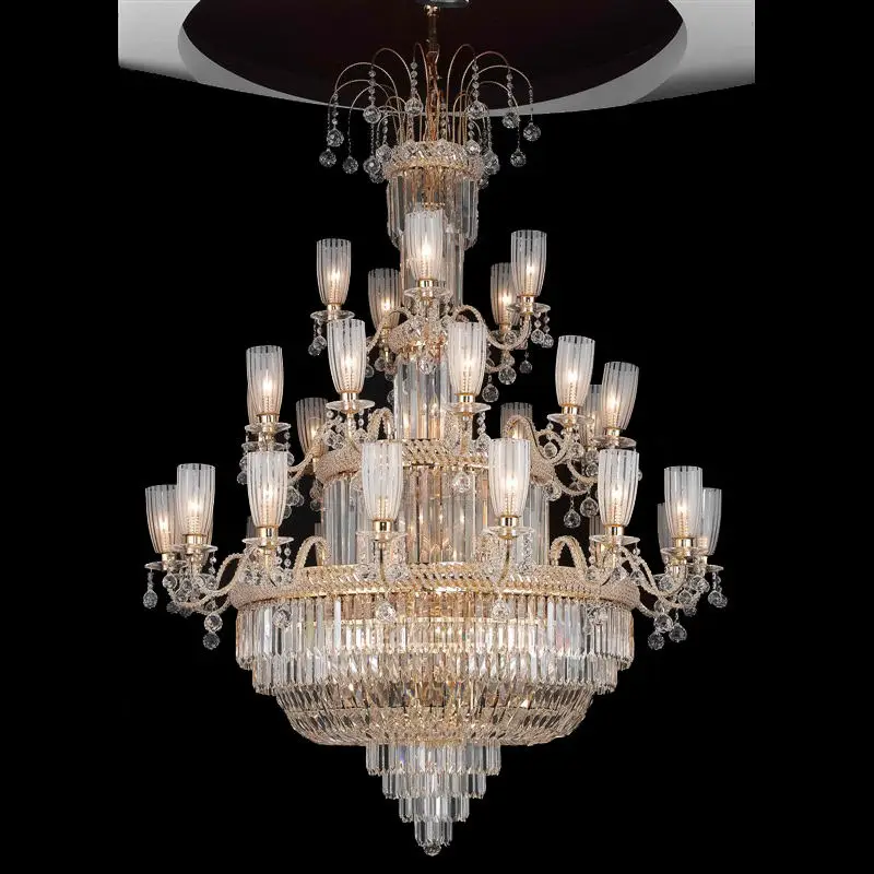 Hot Selling Crystal Lighting France Large Empire Chandelier Hotel Luxury Chandelier With Good Goods